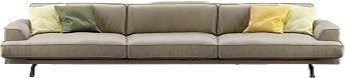 Scheme canapé 4 places Glamour