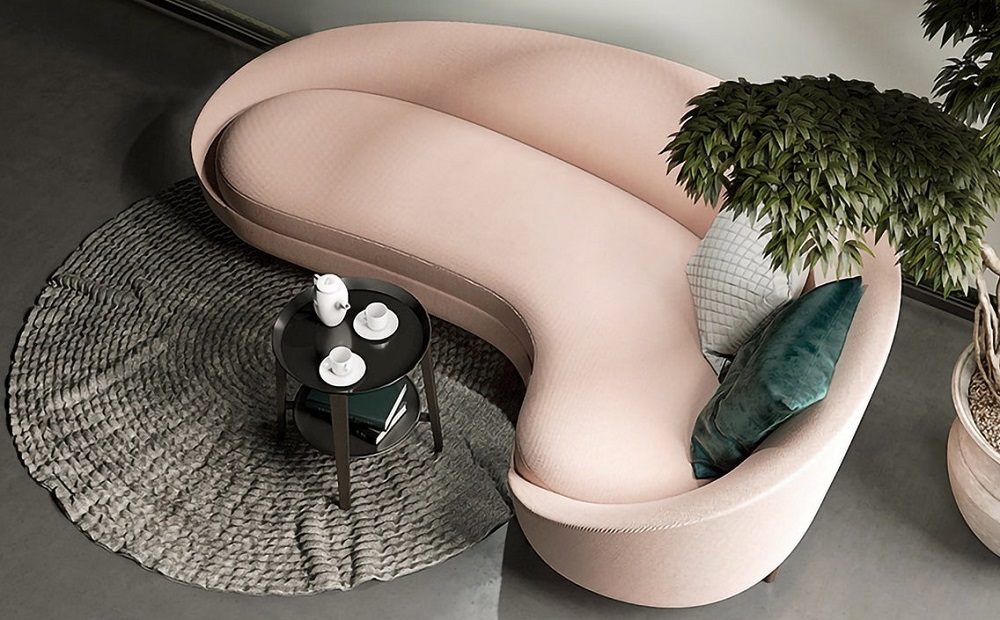 Canapé en cuir 3 places Le Lac Foto 2