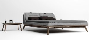 Lit en tissu ou cuir Le Reve 