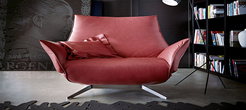 Fauteuil en cuir Paradoxe