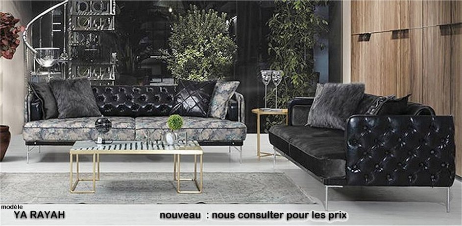 Canapé classique Modèle Ya Rayah